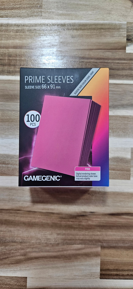 Prime Sleeves 100 CT Pink