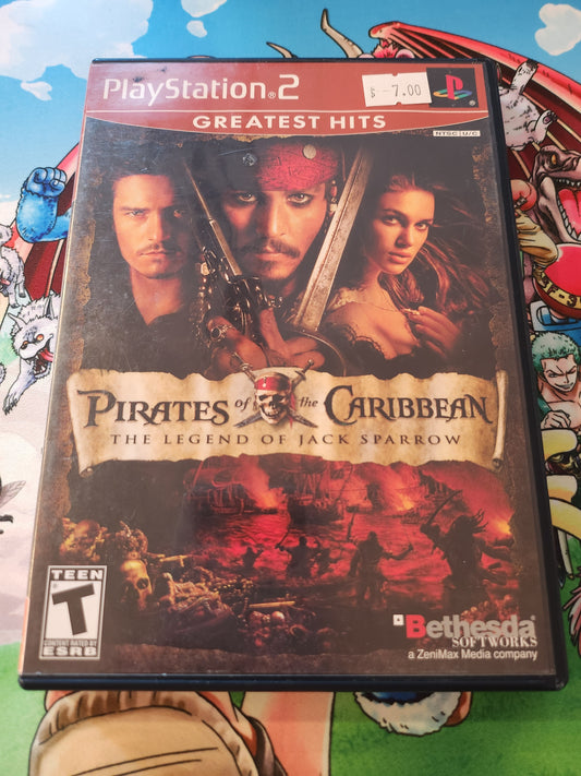 Pirates of the Caribbean the legend of jack sparrow greatest hits ps2