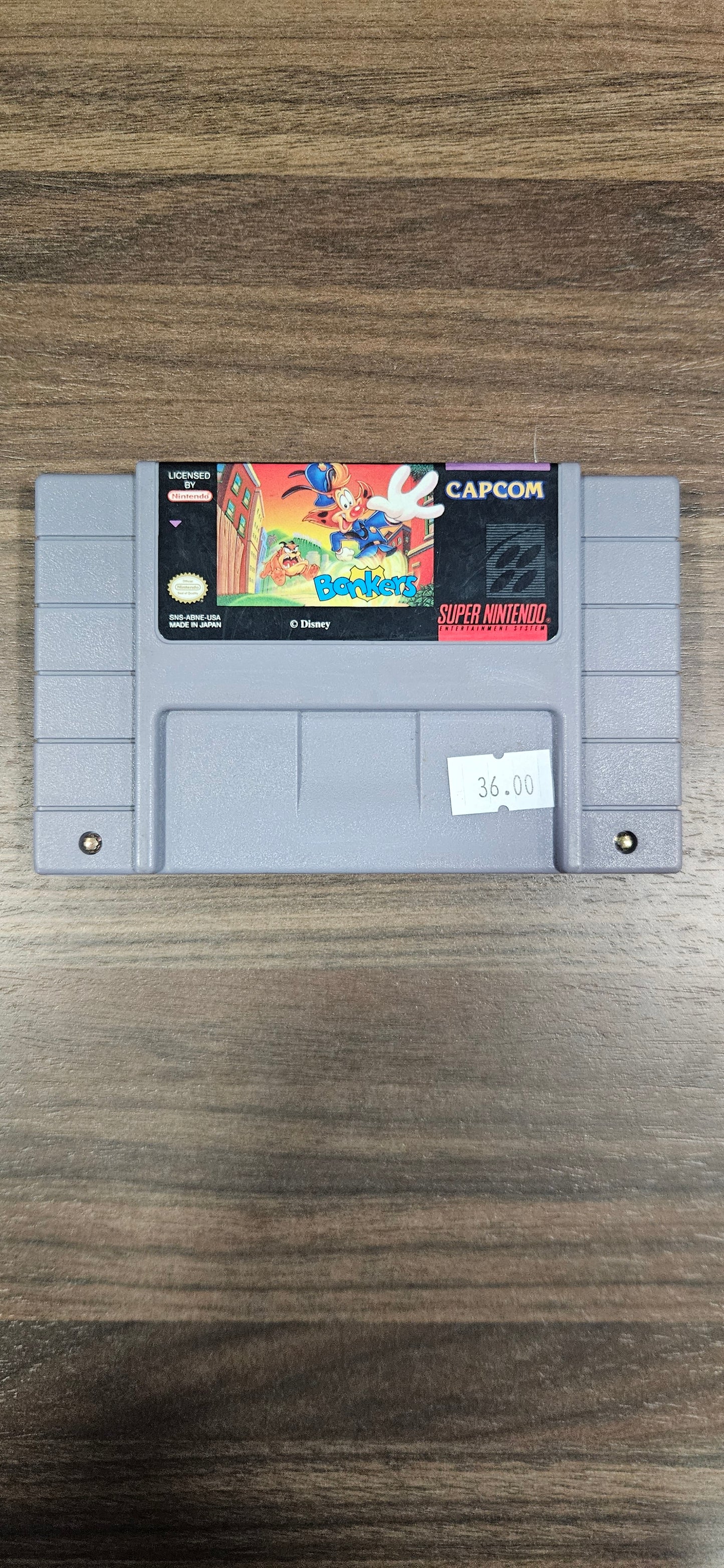 Bonkers SNES