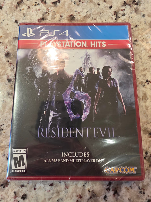 Resident evil 6 playstation hits (sealed)