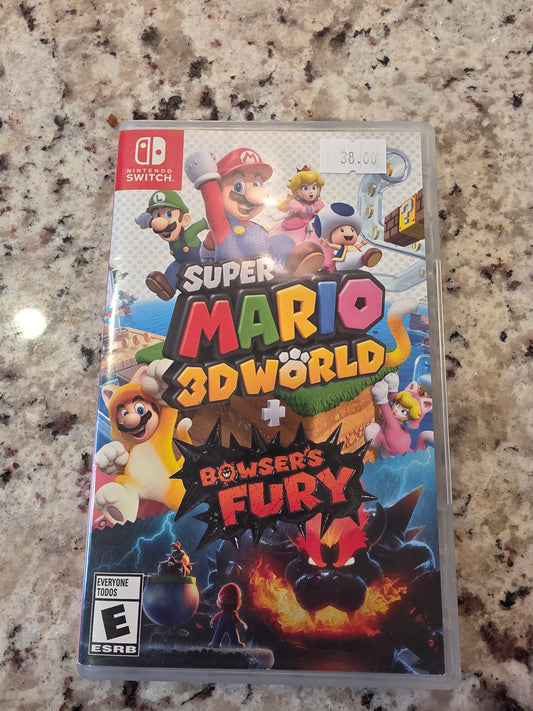 Super mario 3d world + browsers fury switch