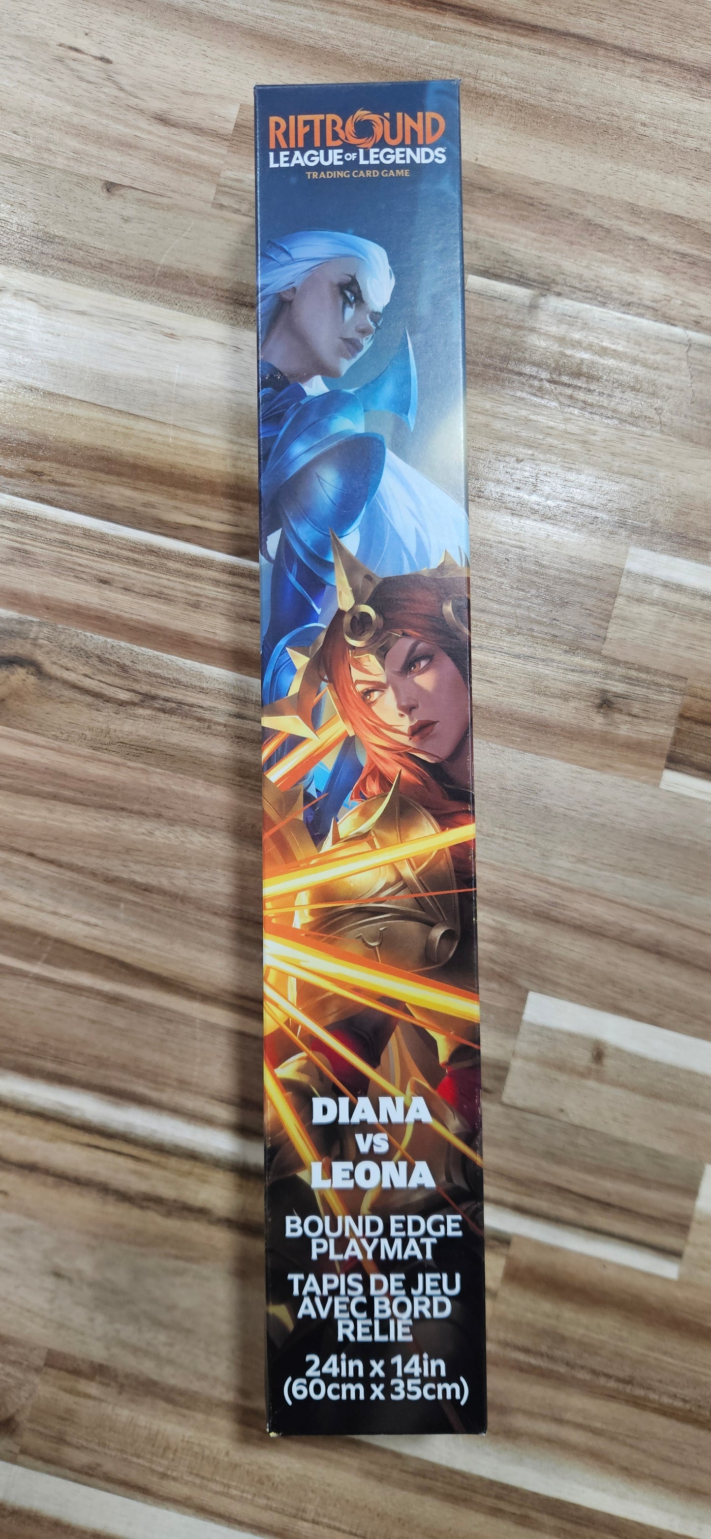 League of Legends Riftbound Playmat Diana vs Leona