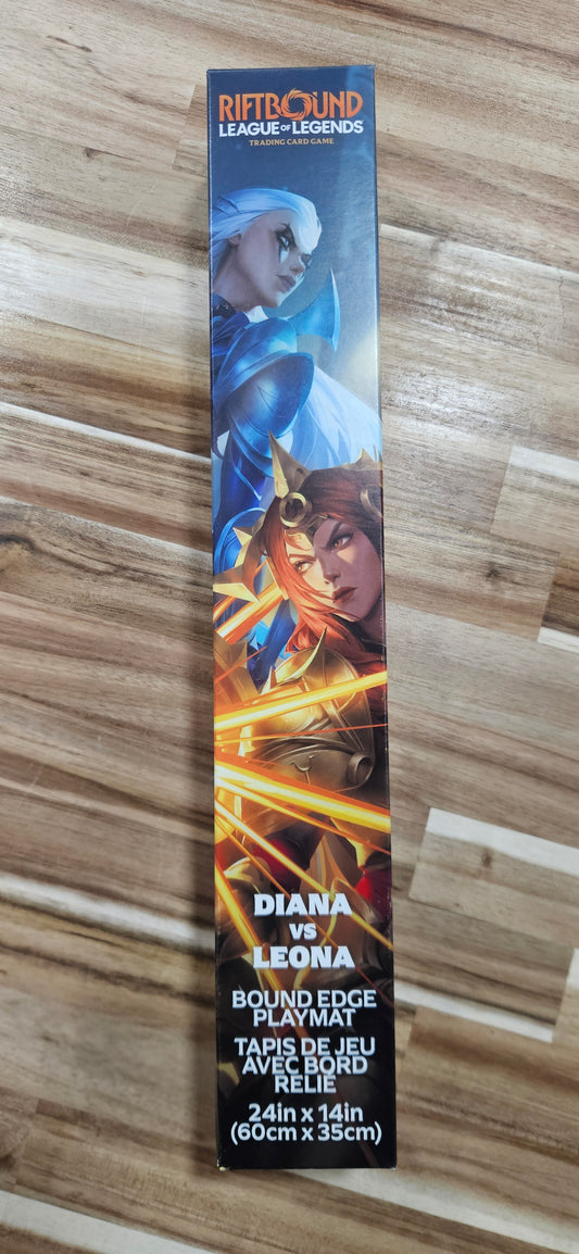 League of Legends Riftbound Playmat Diana vs Leona