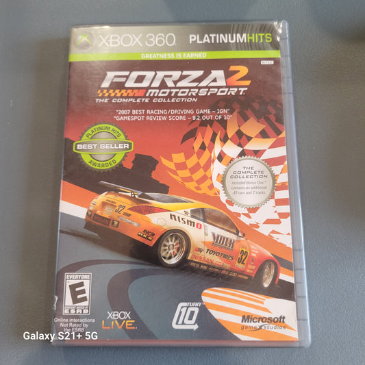 Forza motorsports 2 platinum hits xbox 360