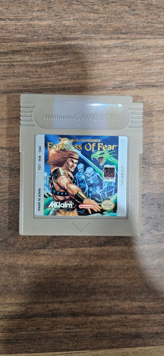 Wizards & Warriors X Fortress of Fear GB