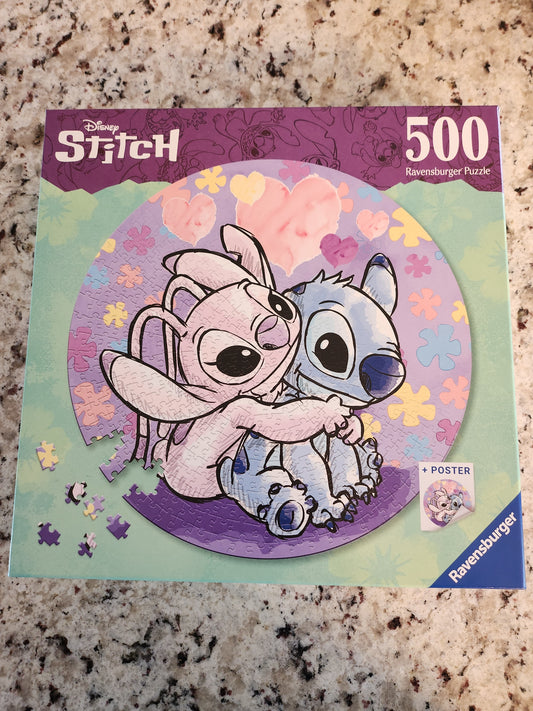 Stitch circular puzzle 500pcs