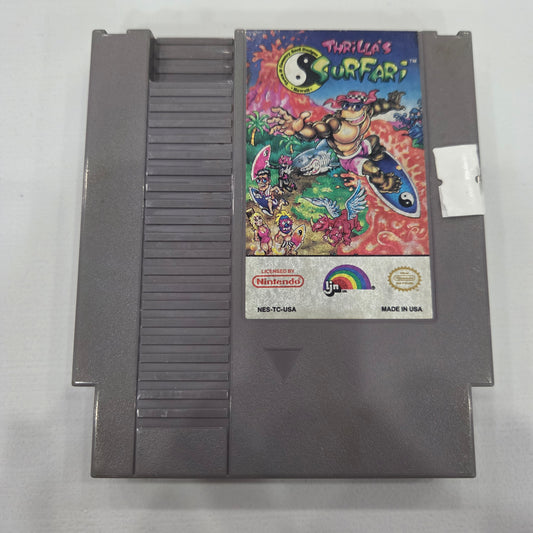 Thrills Surfari NES cosmetic flaws
