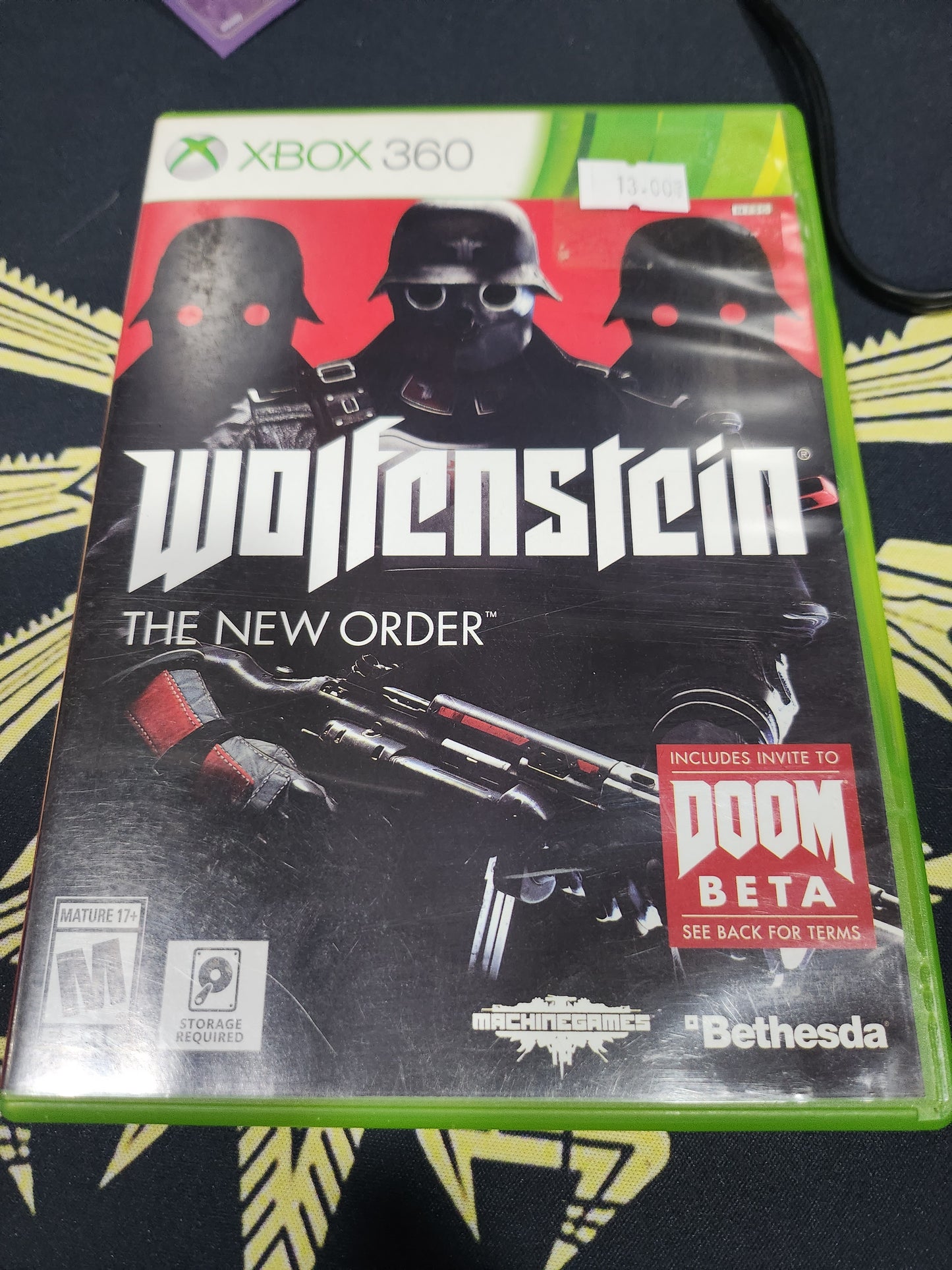 Wolfenstein the new order xbox 360