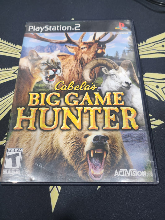 Cabelas big game hunter 2008 ps2