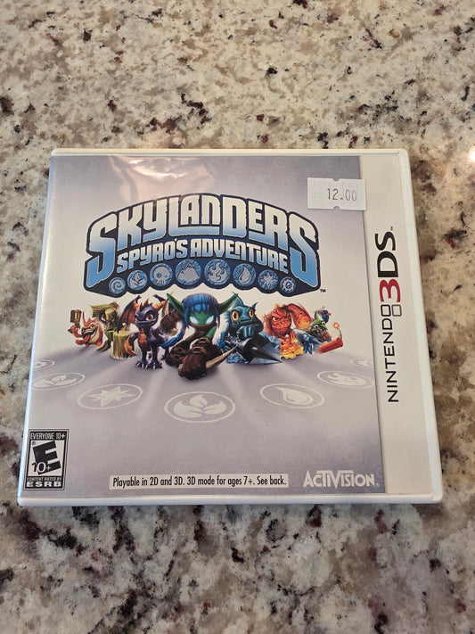 Skylanders spyros adventure 3ds