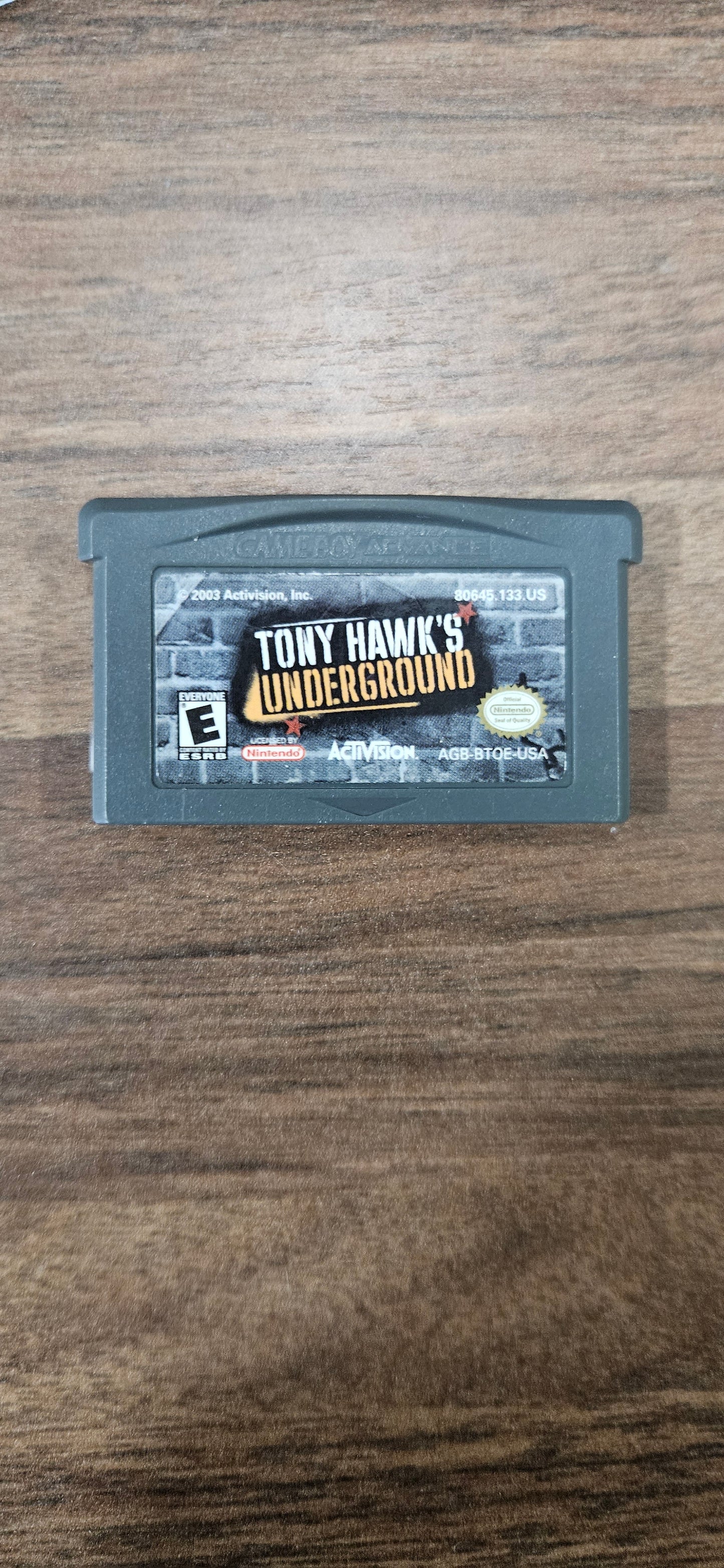 Tony Hawk Underground GBA