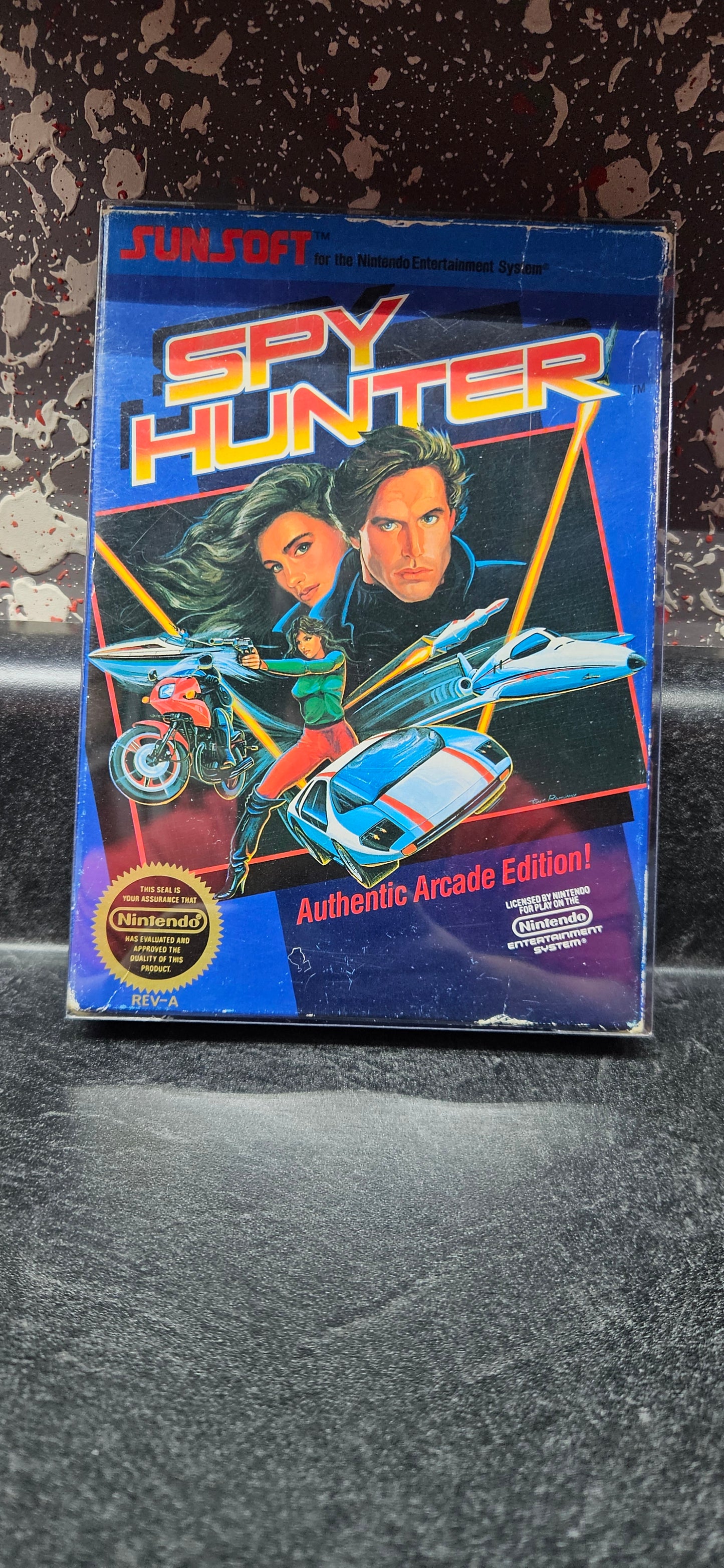 Spy Hunter NES CIB