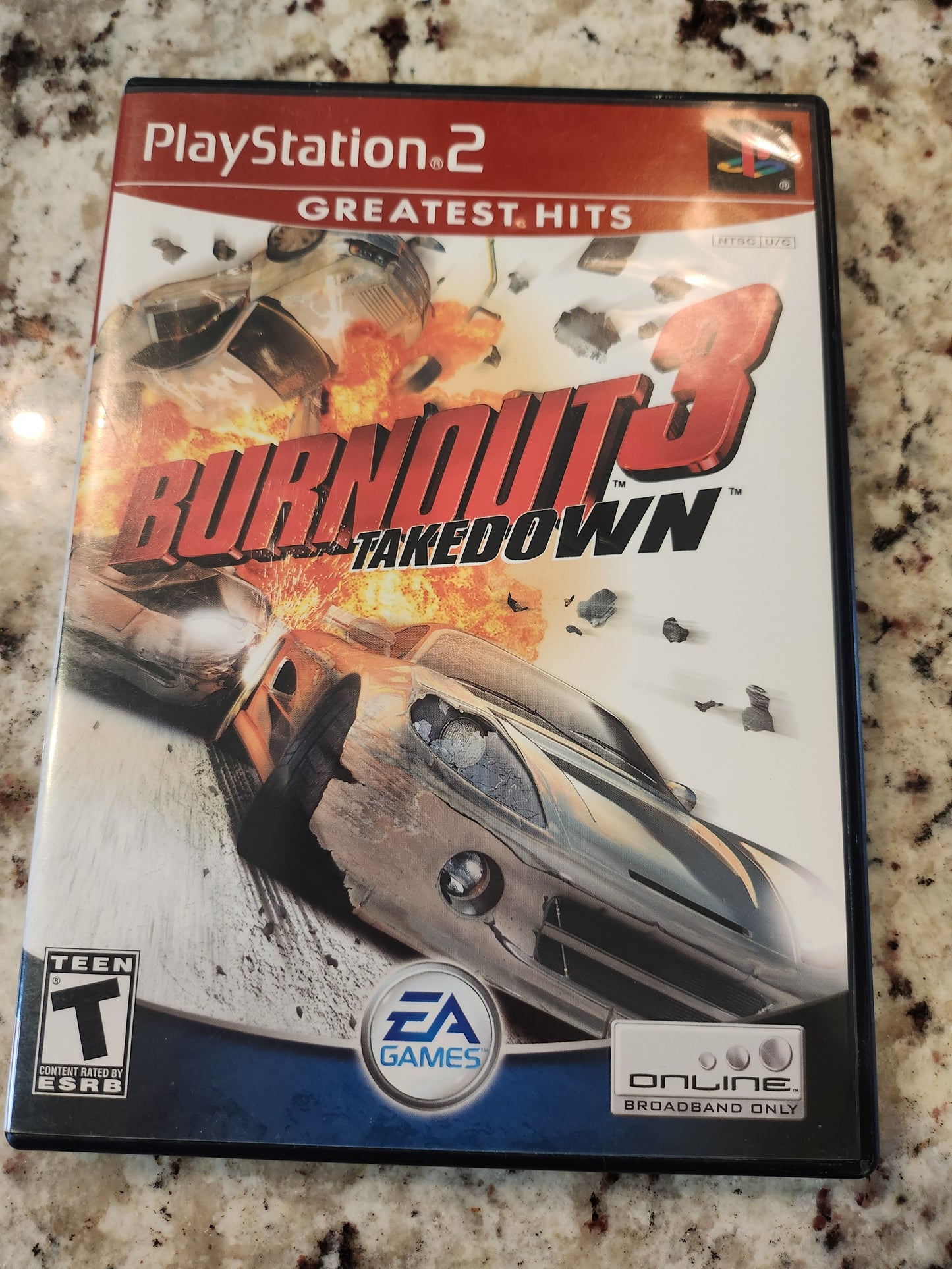 Burnout 3 takedown Greatest Hits ps2