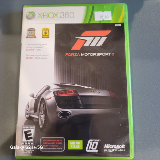 Forza Motorsport 3 NFR