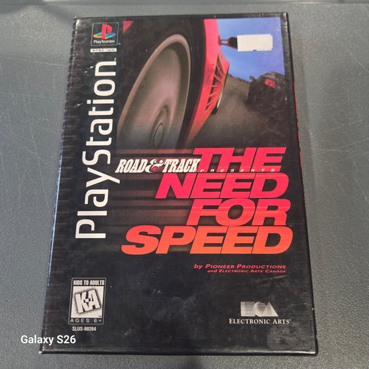 The Need For Speed long box version