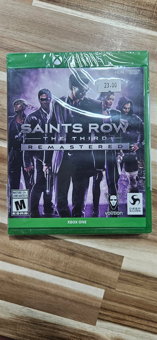 Saints Row the Third Remastered (Sealed)