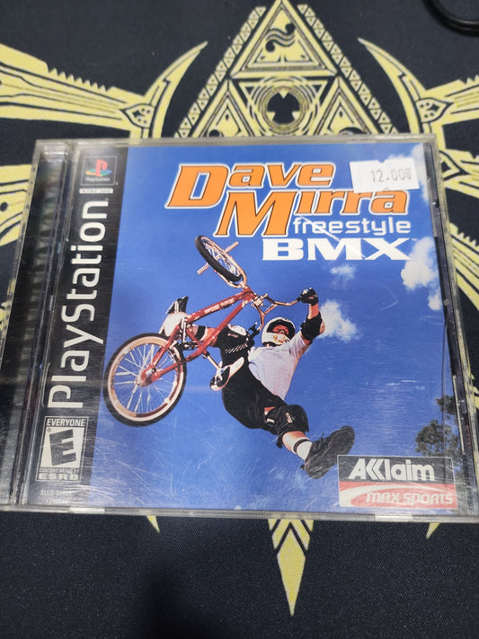 Dave mirra freestyle box playstation