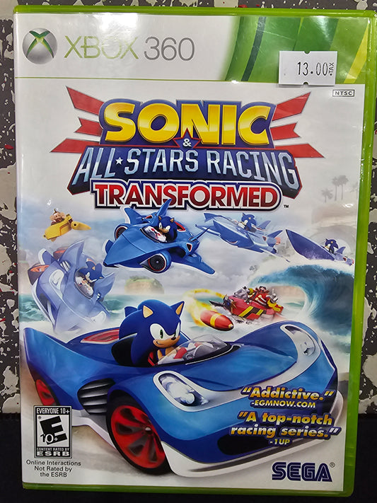 Sonic All Stars Racing Transformed