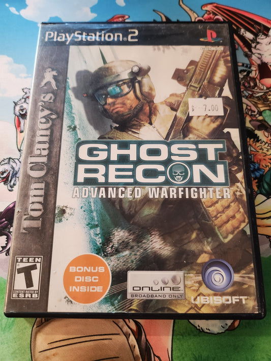 Ghost recon advanced warfighter ps2