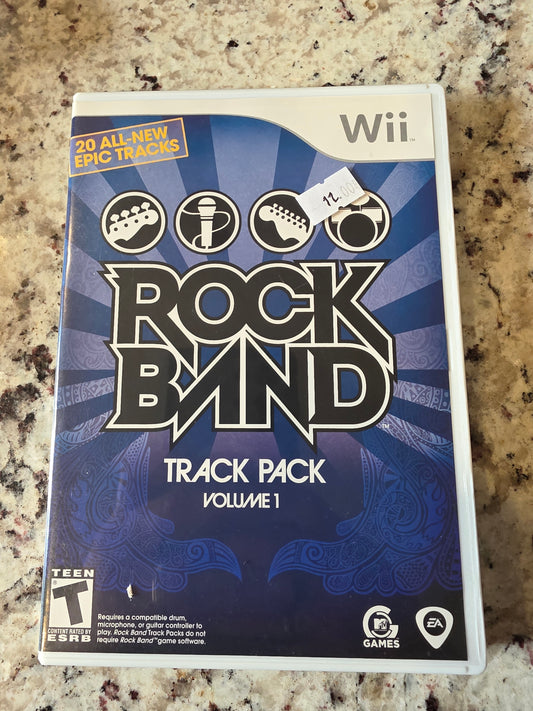 Rock band track pack volume 1 wii