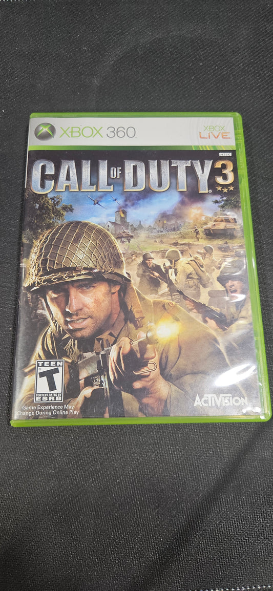 Call Of Duty 3 Xbox 360