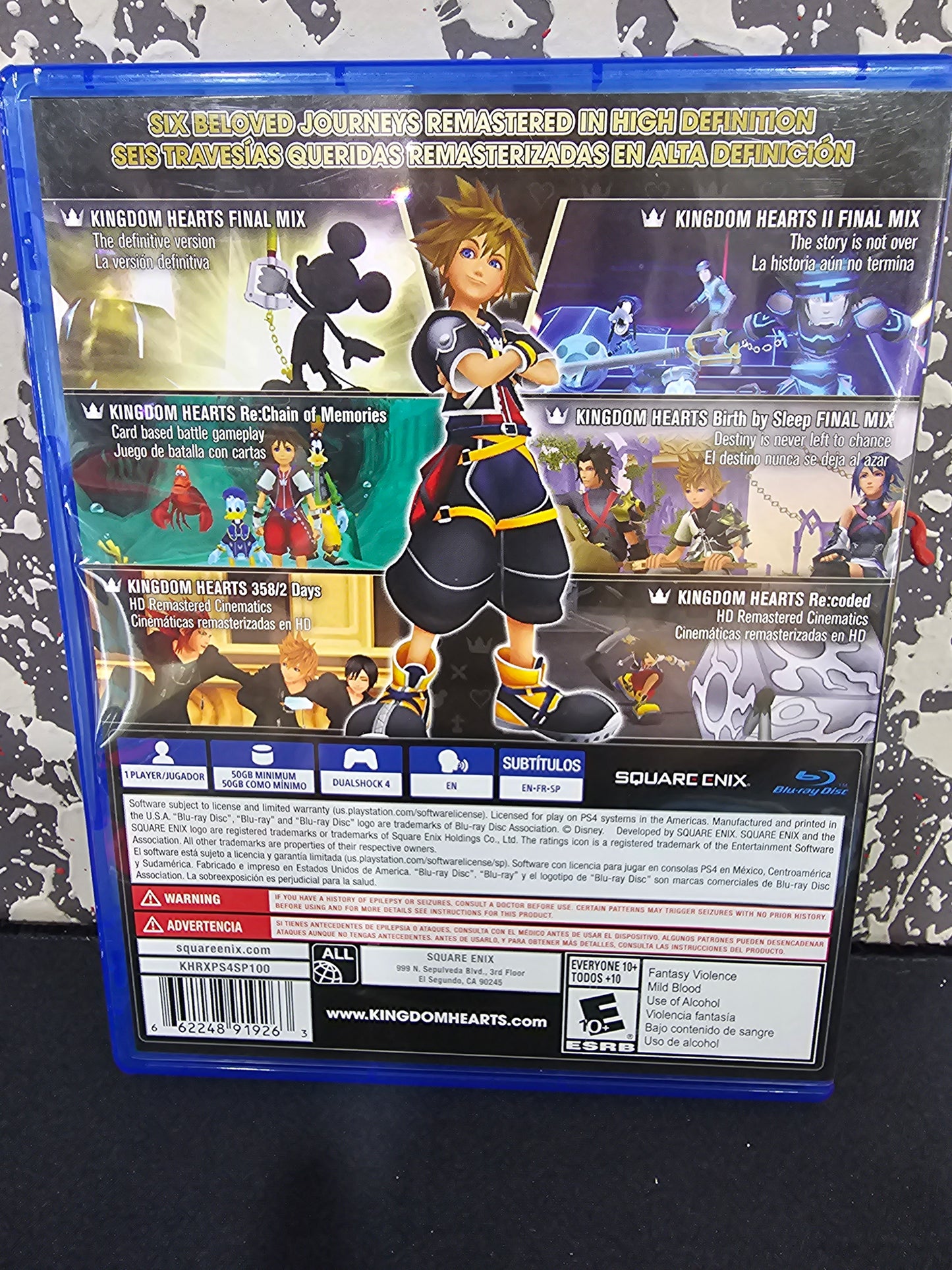 Kingdom Hearts HD 1.5 + 2.5 ReMix