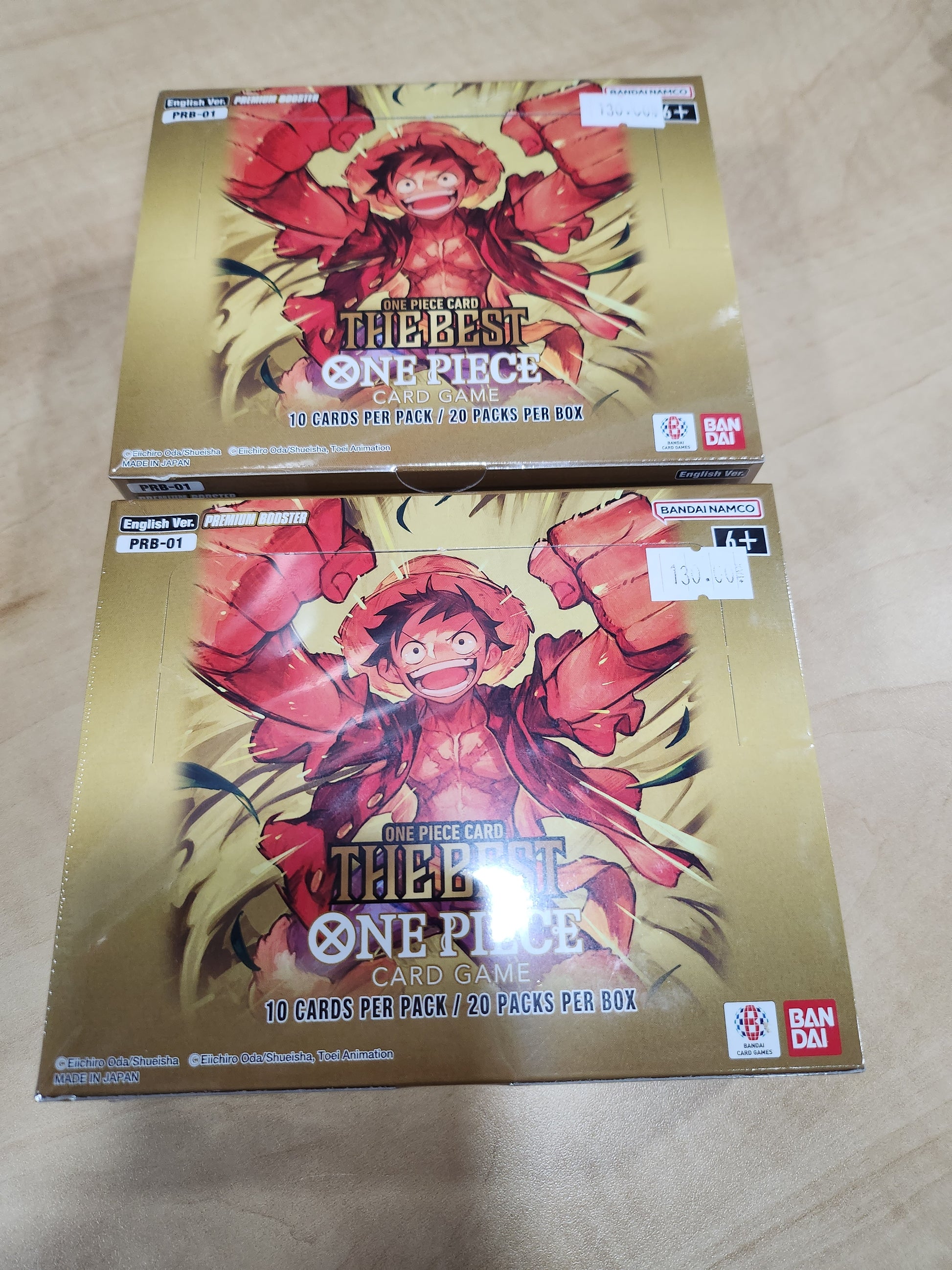 One piece the best prb-01 booster display Gamers Row One piece the best prb-01 booster display Gamers Row
