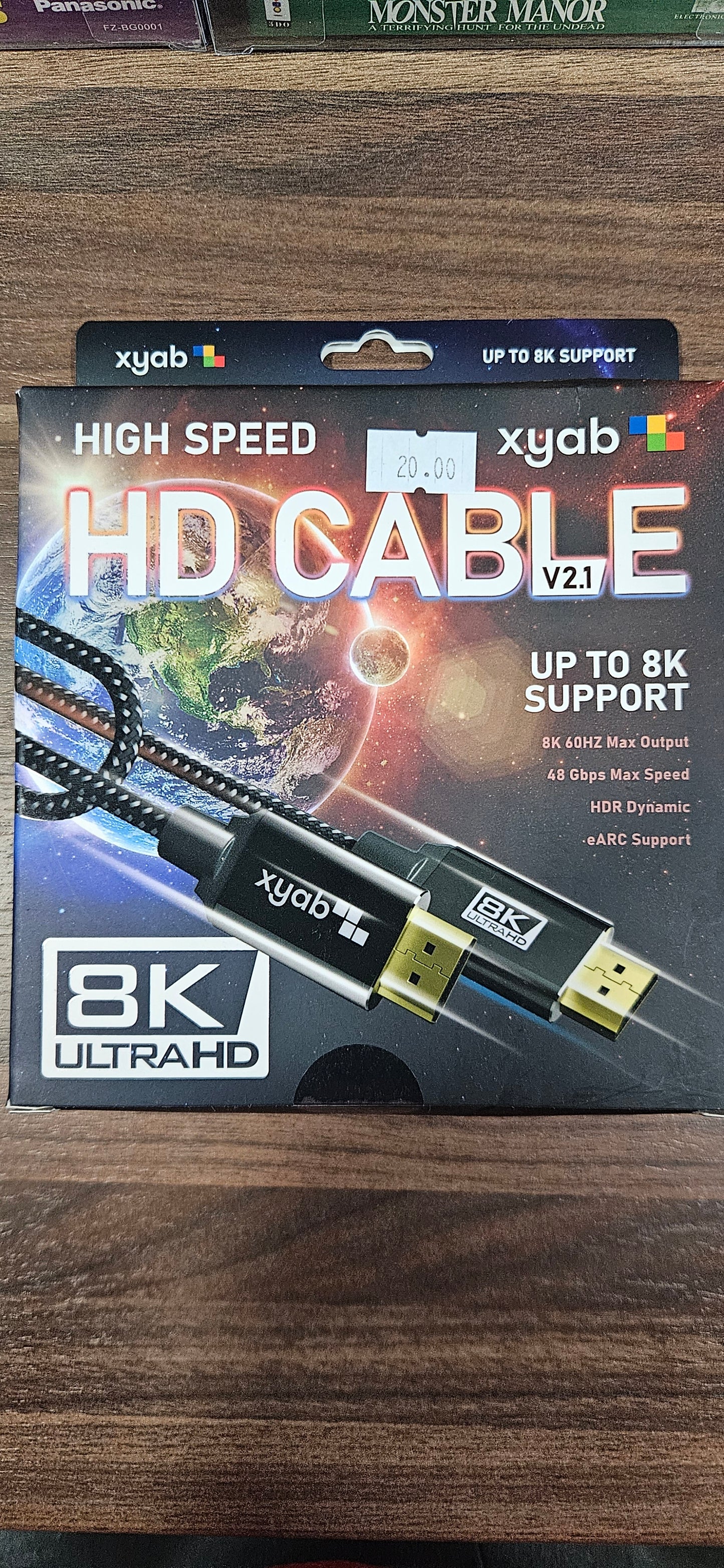 xyab High Speed HDMI Cable v2.1