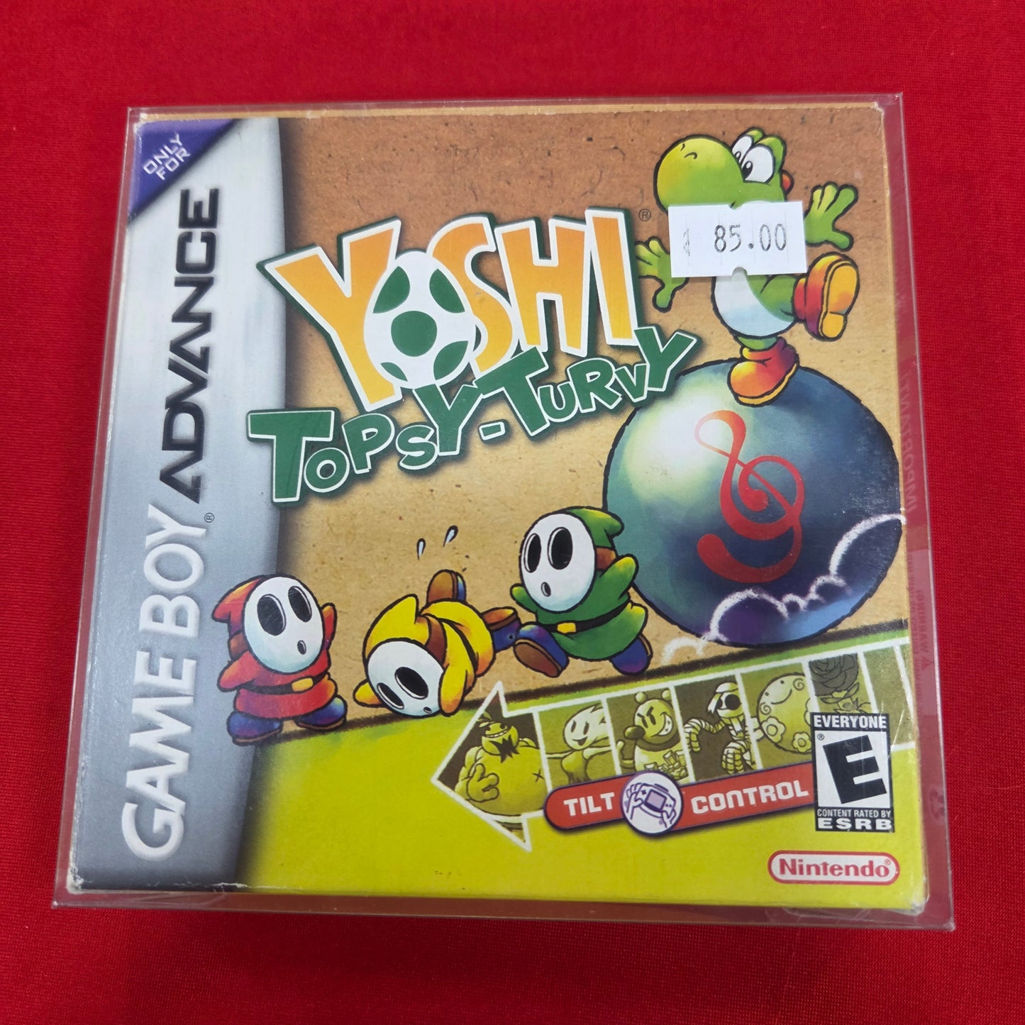 Yoshi Topsy- Turvy GBA