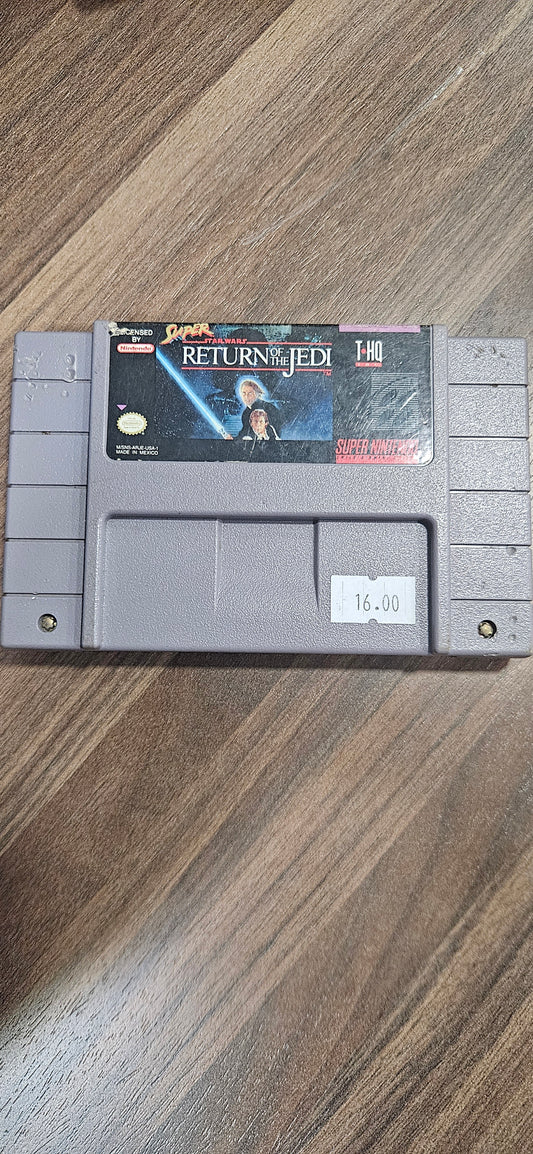 Super star wars return of the jedi Cosmetic Flaws