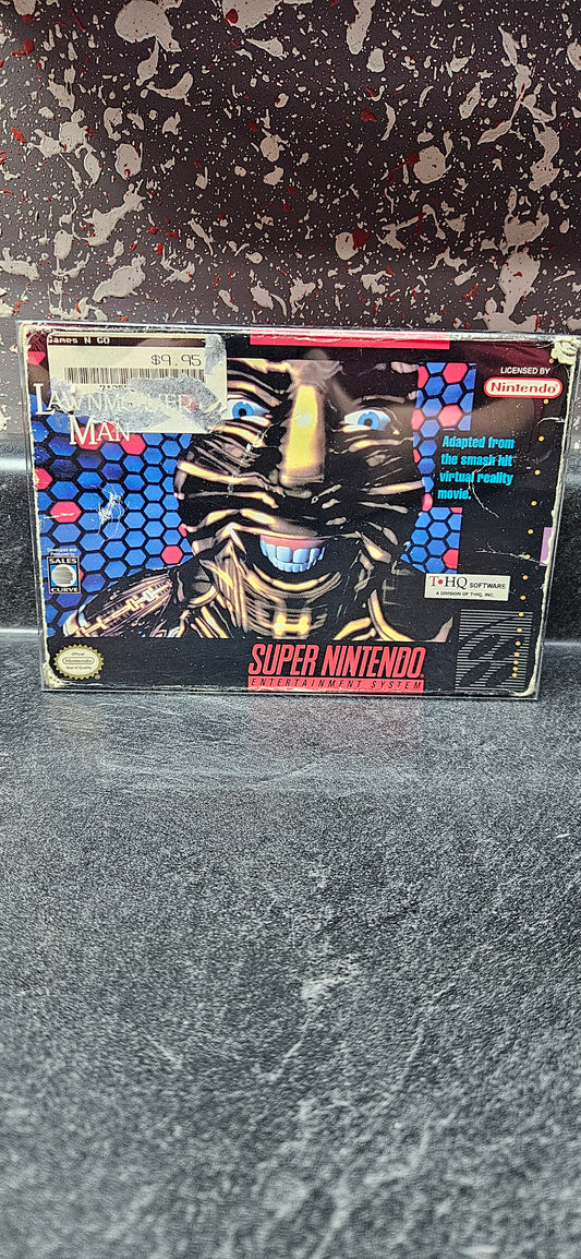 The Lawnmower Man SNES CIB