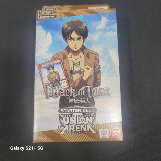 Union Arena Attack on Titan Starter Deck