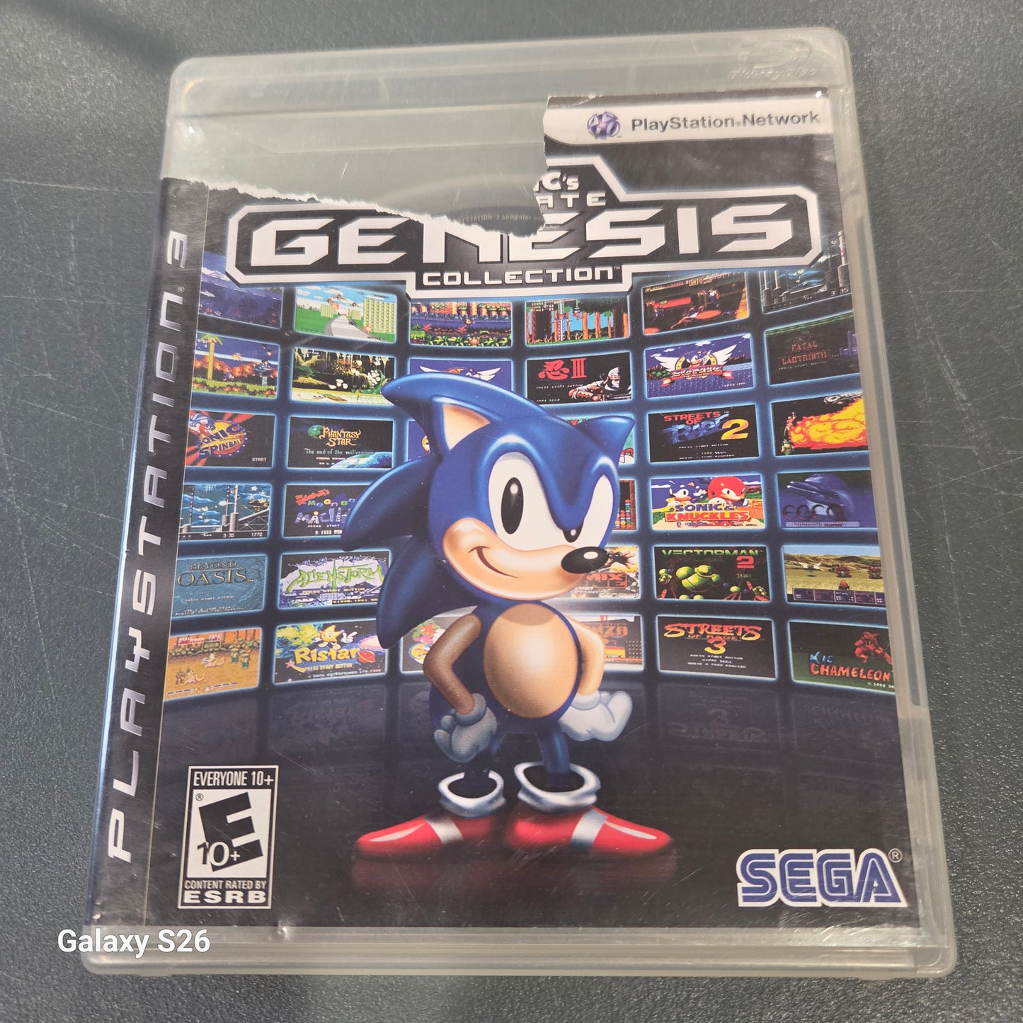 Sonic's Ultimate Genesis collection cosmetic flaws