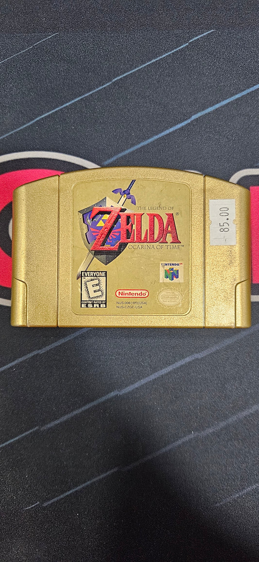 The Legend of Zelda Ocarina of Time Gold Cart