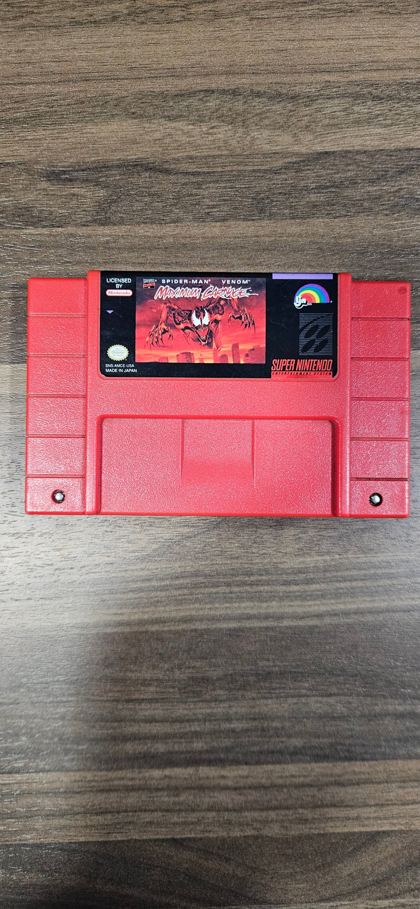 Spider-Man Maximum Carnage SNES