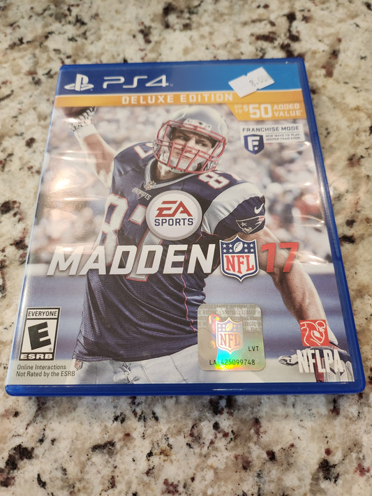 Madden nfl 17 deluxe edition ps4