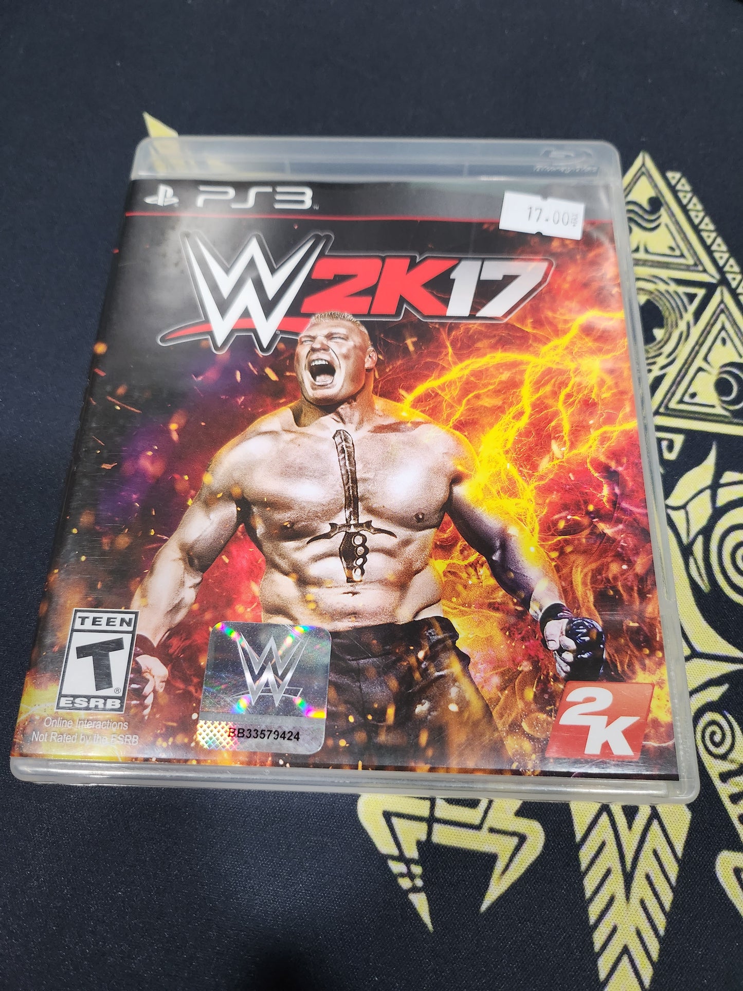 WWE 2k17 ps3