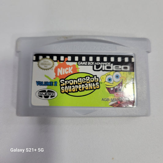 SpongeBob Square pants Volume 2 GBA