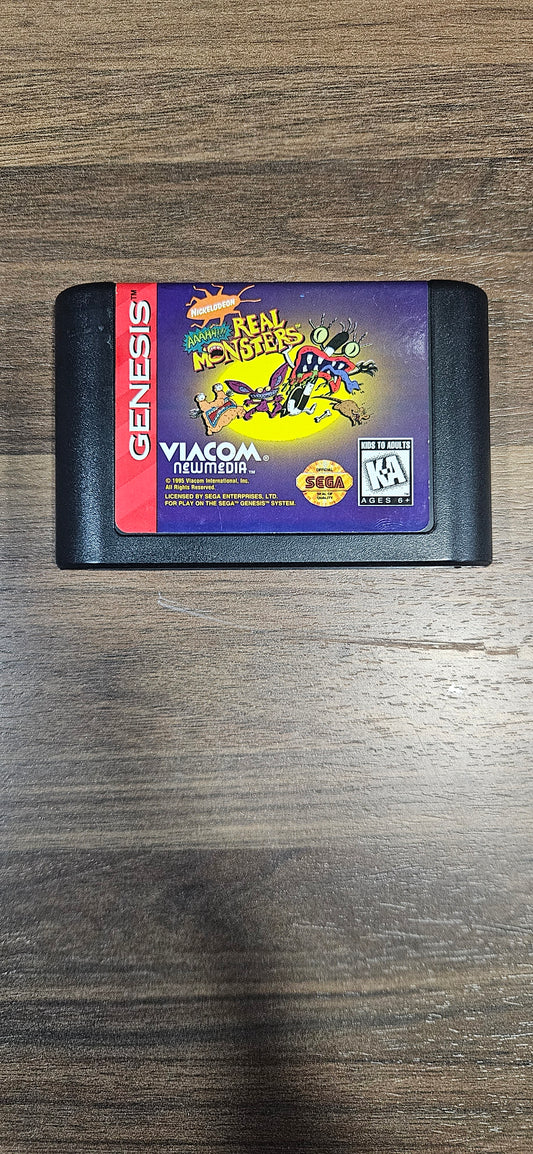 Aaahh!!! Real Monsters Genesis