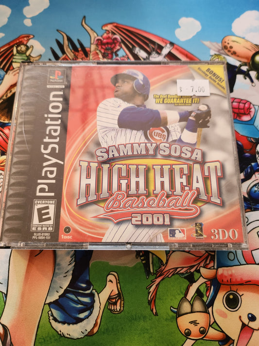 Sammy Sosa high heat baseball 2001 ps1