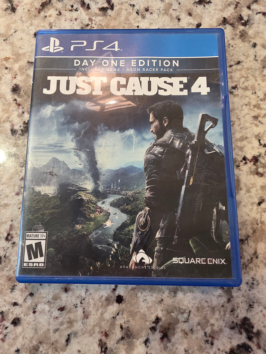 Just cause 4 day one edition ps4