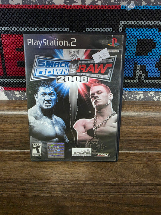 Smack down vs raw 2006 ps2