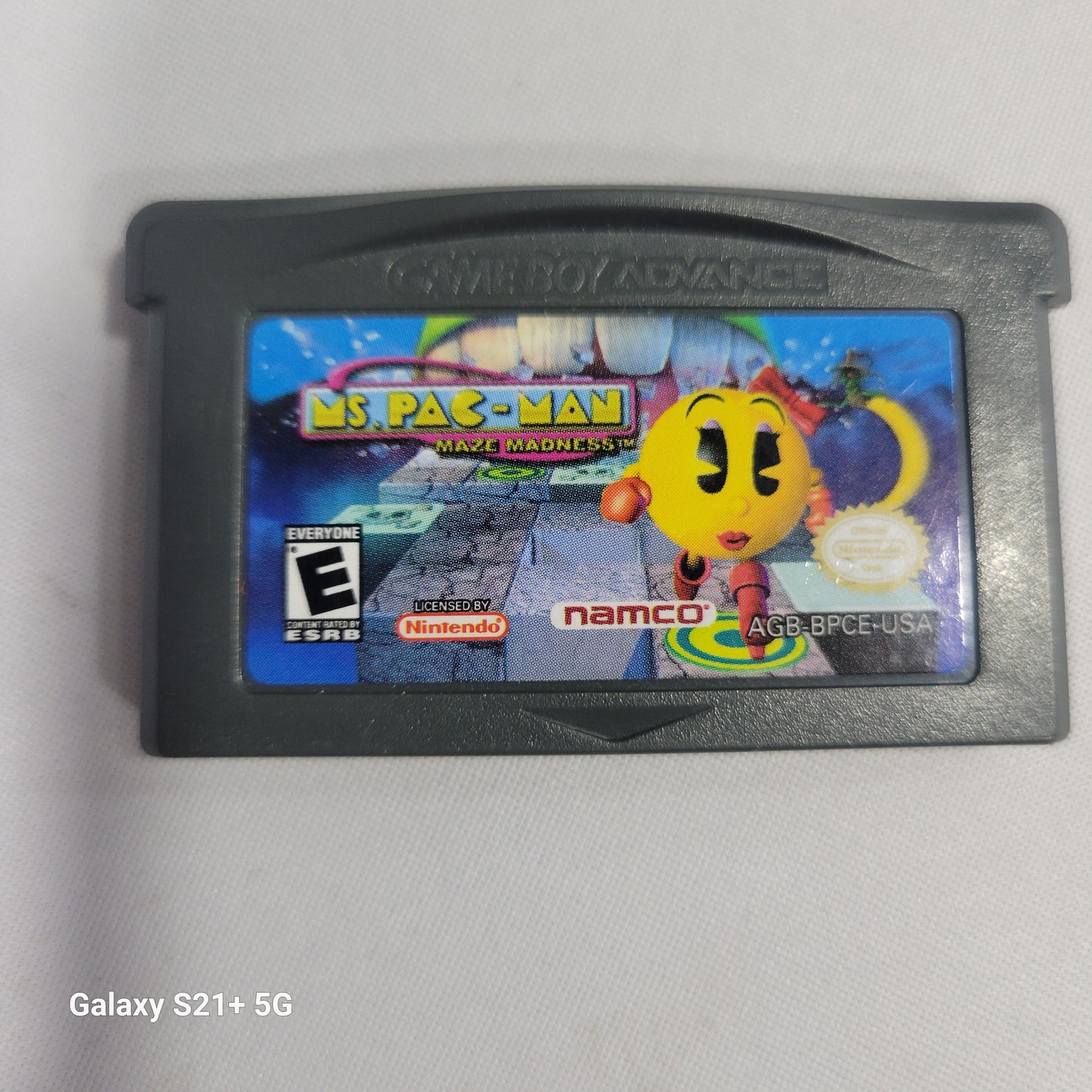 Ms Pac man Maze Madness GBA