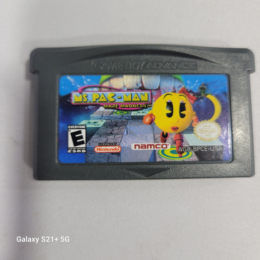 Ms Pac man Maze Madness GBA