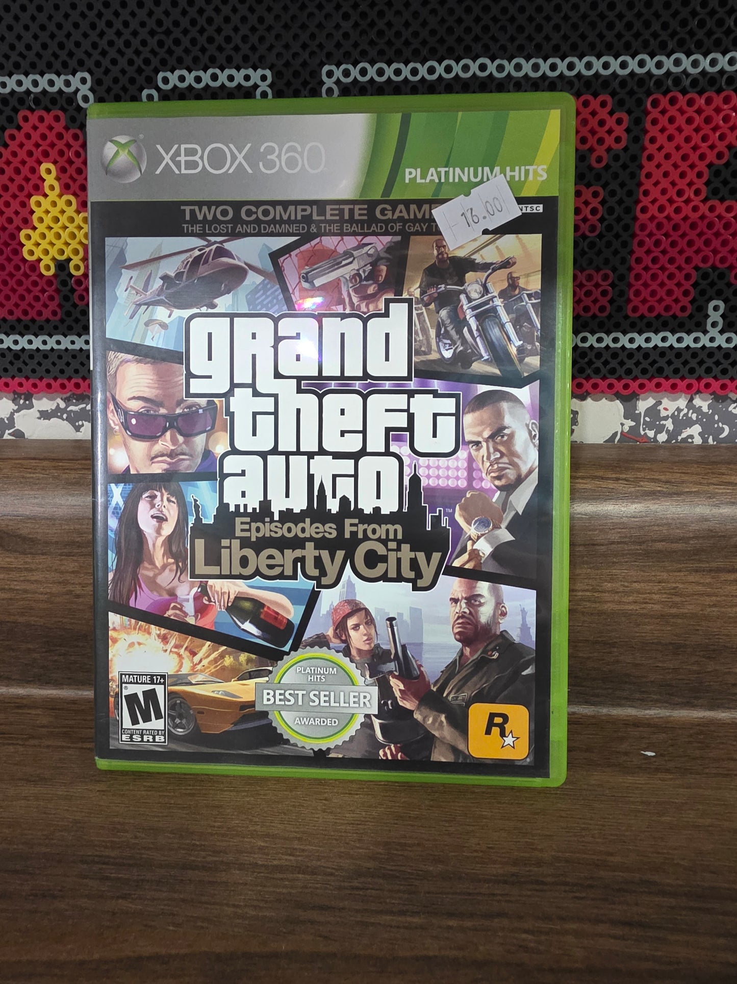 Grand theft auto episodes from liberty city platinum hits xbox 360