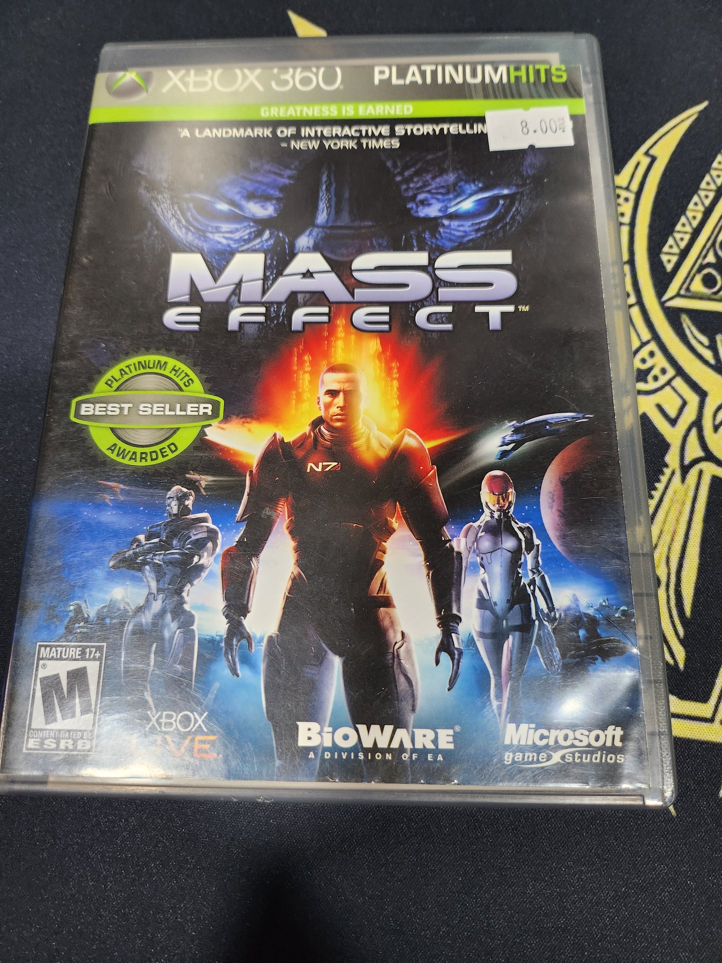 Mass effect platinum hits xbox 360