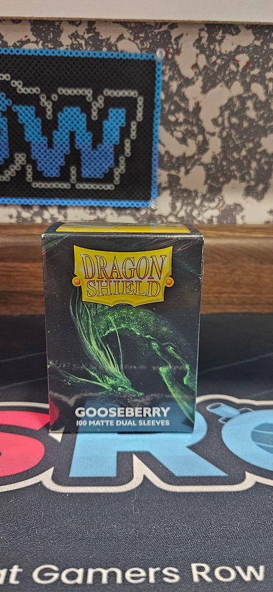 Gooseberry Dragon Shield 100ct matte Dual Sleeves