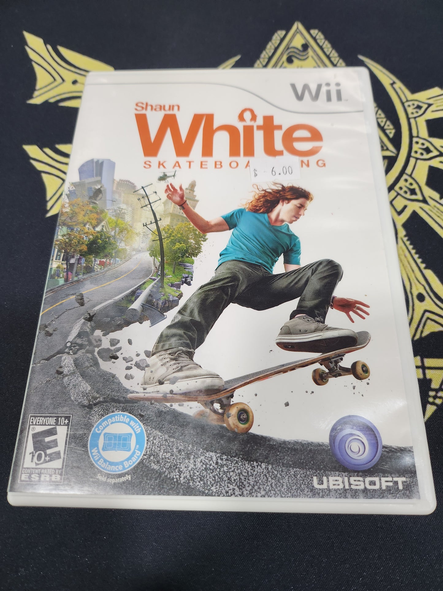 Shaun white skateboarding wii