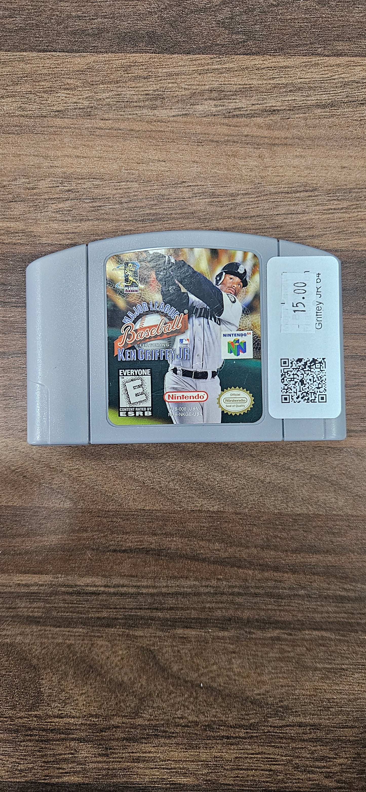 Major League Baseball Featuring Ken Griffey JR N64
