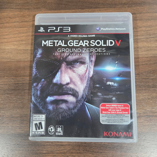 Metal Gear Solid 5 Ground zeros